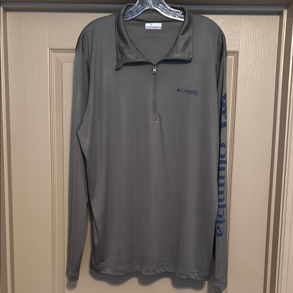 Columbia Gray Long Sleeve Shirt - Picture 2 of 3